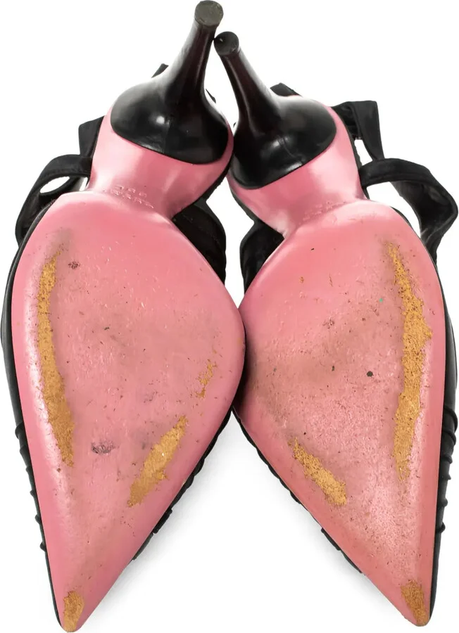2023 100mm Satin Pumps - Image 4