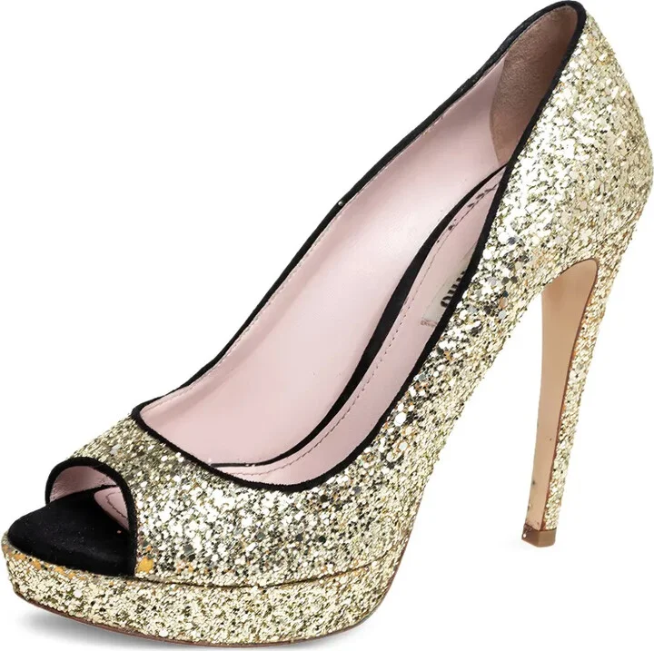 2023 120mm Glitter Pumps - Image 2