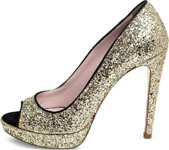 2023 120mm Glitter Pumps
