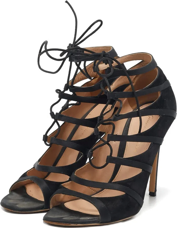 2023 120mm Suede Sandals - Image 2