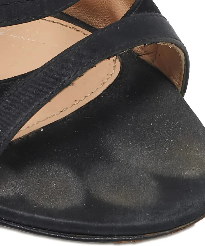 2023 120mm Suede Sandals - Image 5