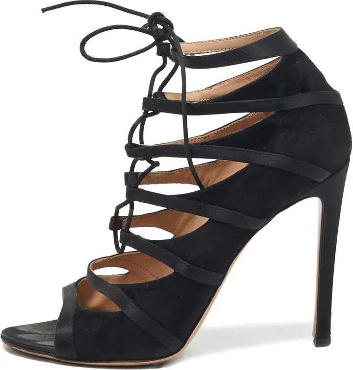 2023 120mm Suede Sandals