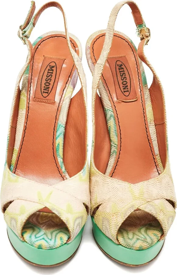 2023 135mm Platform Slingback Sandals - Image 5