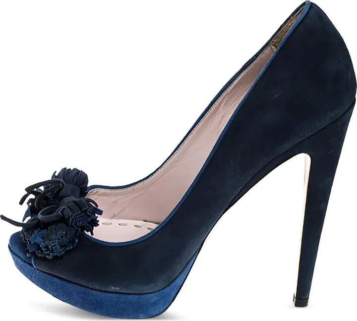 2023 135mm Tassel Platform Pumps