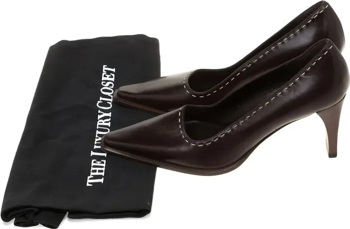 2023 70mm Leather Pumps - Image 5