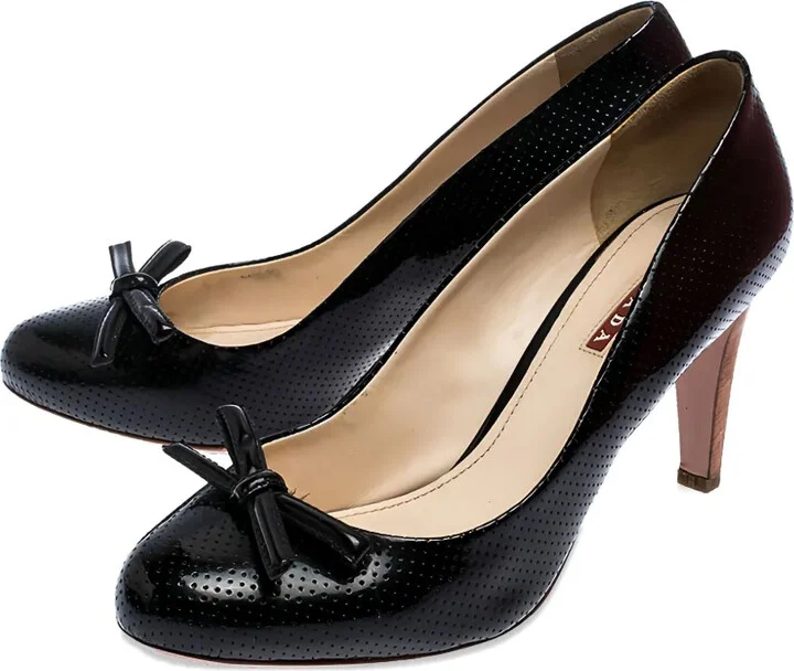 2023 90mm Bow-Embellished Pumps - Image 3