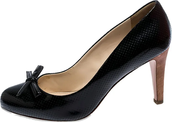 2023 90mm Bow-Embellished Pumps