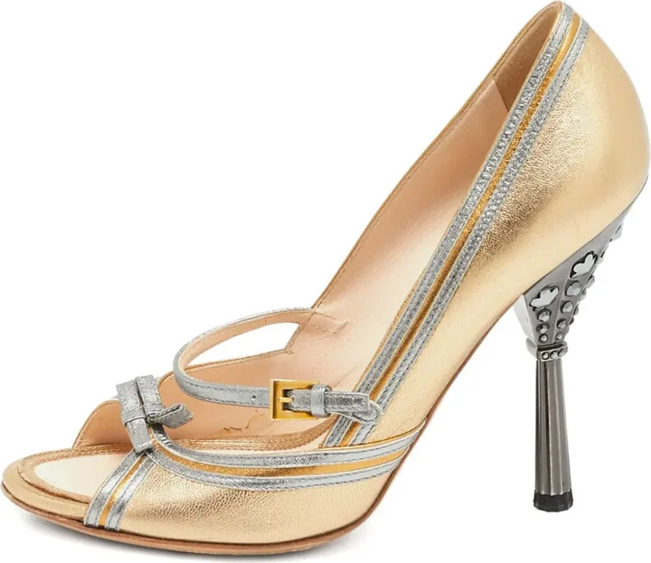 2023 90mm Leather Bow Pumps