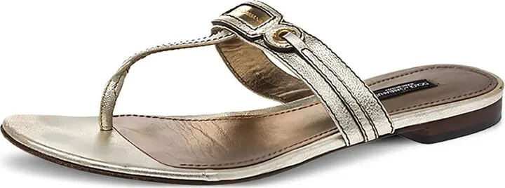 2023 Metallic Sandals - Image 2