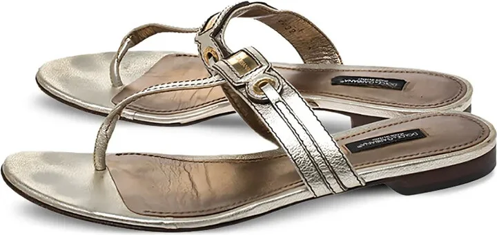 2023 Metallic Sandals - Image 3