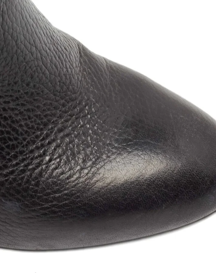 2023 Pre-Owned 115mm Wedged Zipper Ankle Boots - Image 5