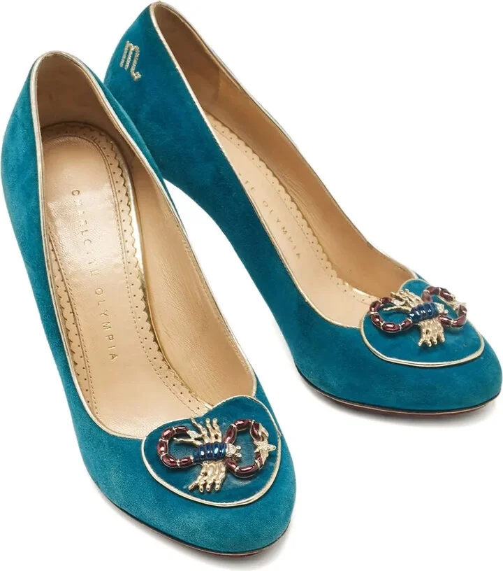 2023 Pre-Owned Scorpion-Embellished Heel Pumps - Image 4