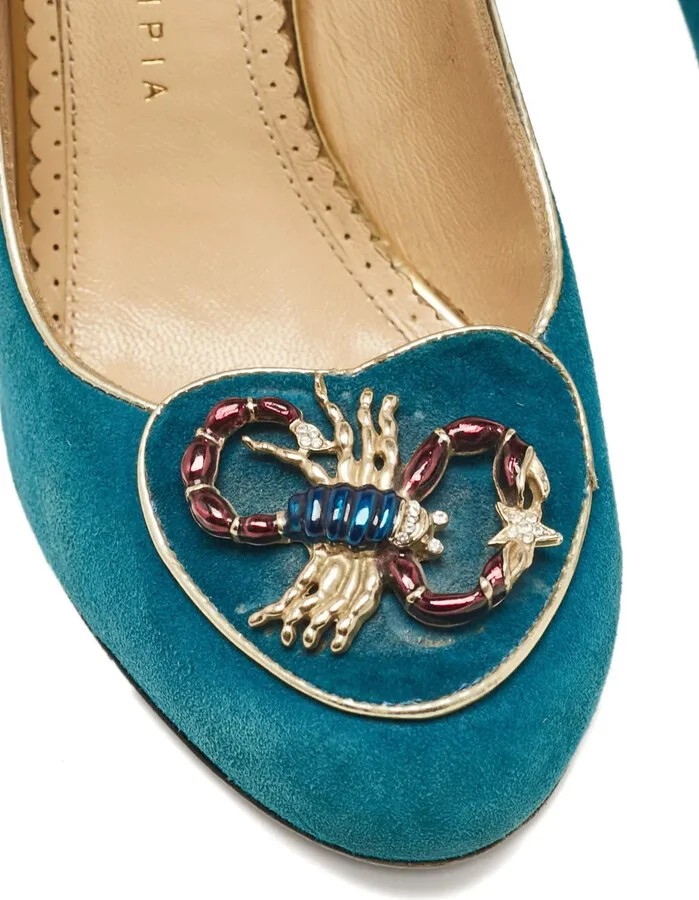 2023 Pre-Owned Scorpion-Embellished Heel Pumps - Image 5