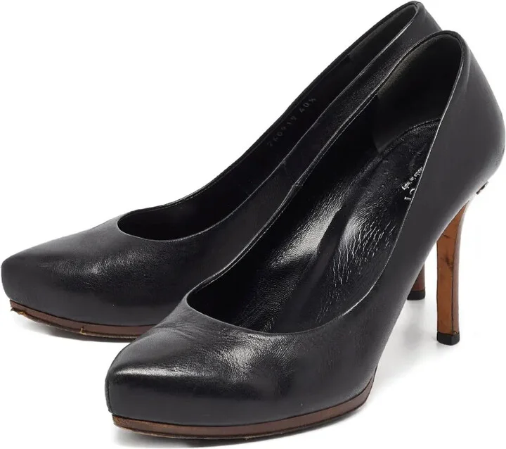2024 100mm Leather Pumps - Image 2
