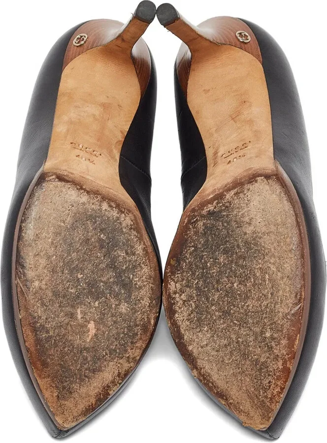 2024 100mm Leather Pumps - Image 4