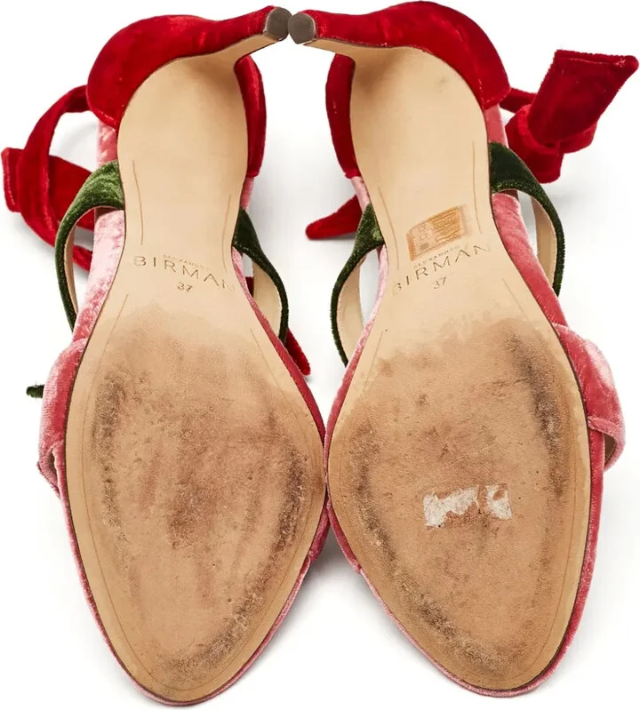 2024 105mm Velvet Sandals - Image 4