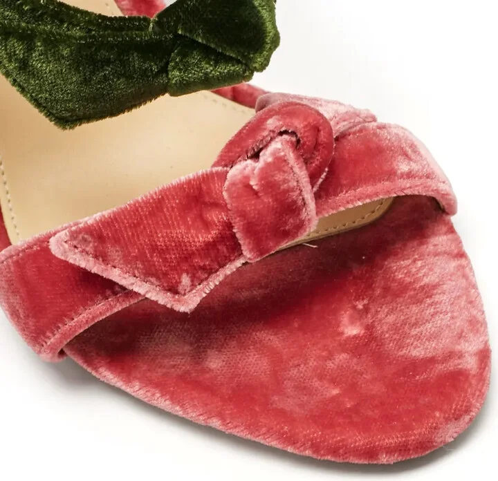 2024 105mm Velvet Sandals - Image 5