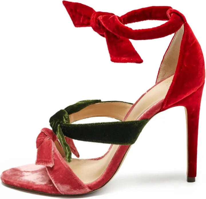 2024 105mm Velvet Sandals