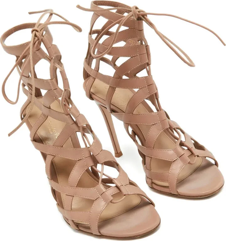 2024 110mm Leather Sandals - Image 5