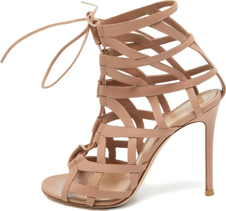 2024 110mm Leather Sandals