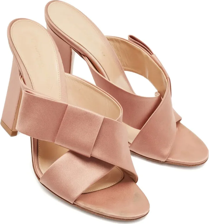 2024 110mm Satin Mules - Image 3