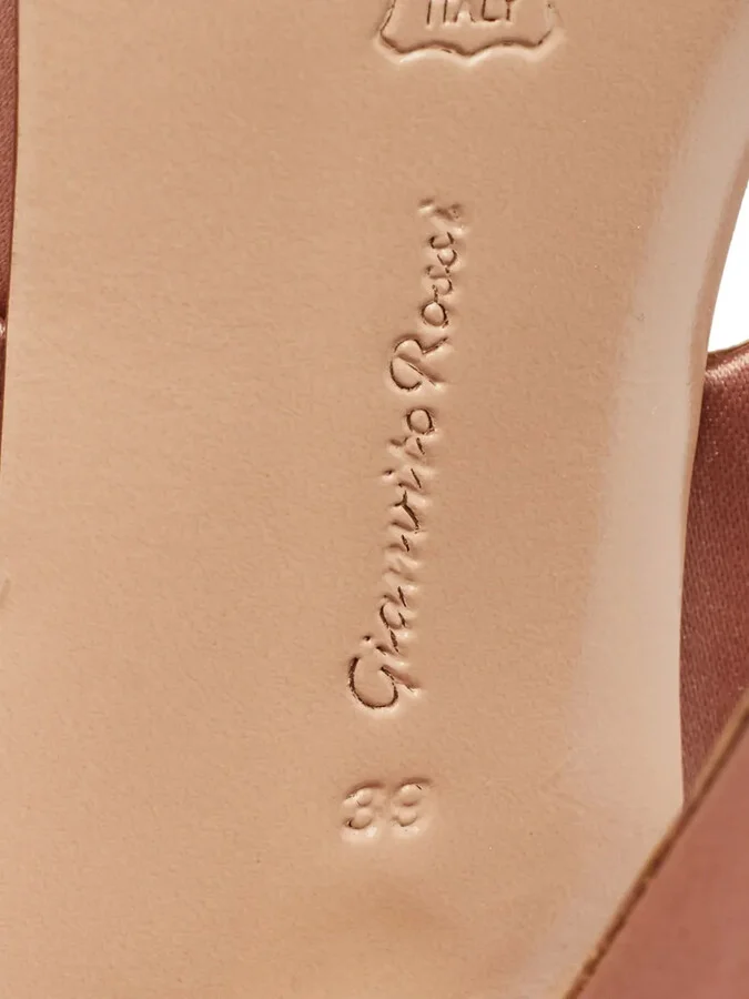 2024 110mm Satin Mules - Image 5