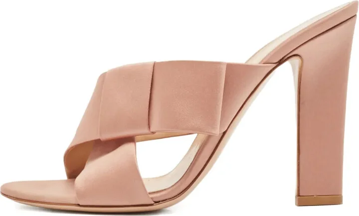 2024 110mm Satin Mules