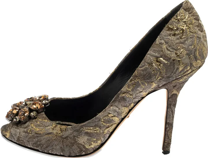 2024 115mm Brocade Pumps