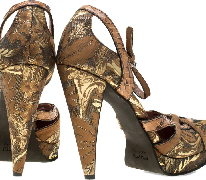 2024 120mm Brocade Sandals - Image 2