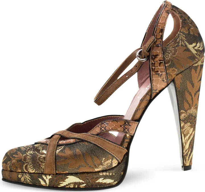 2024 120mm Brocade Sandals