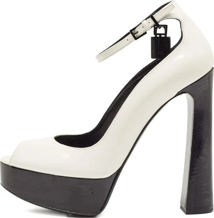2024 120mm Padlock-Embellished Pumps