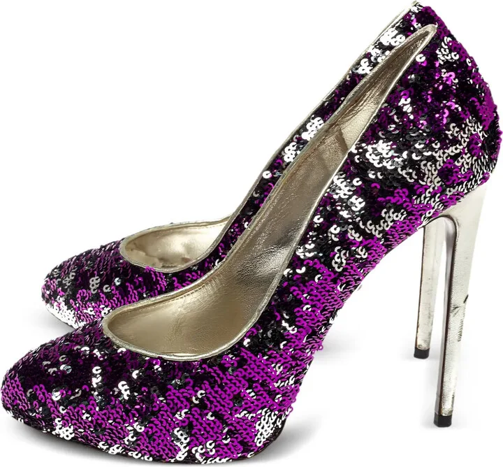 2024 130mm Sequined Pumps