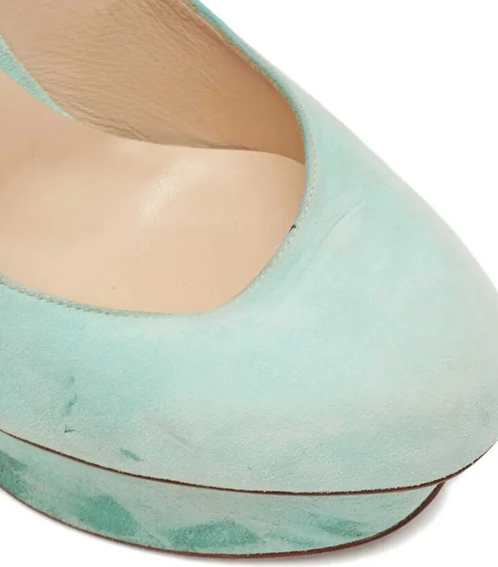 2024 140mm Suede Pumps - Image 5