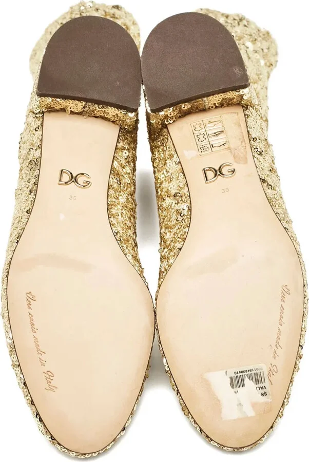 2024 30mm Sequined Ankle Boots - Image 4