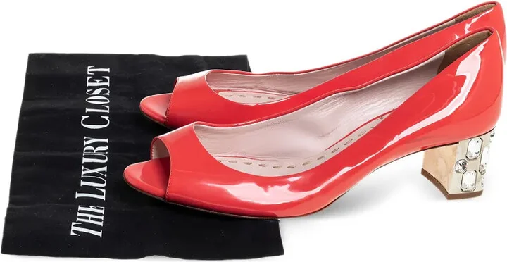 2024 50mm Crystal-Embellished Pumps - Image 5