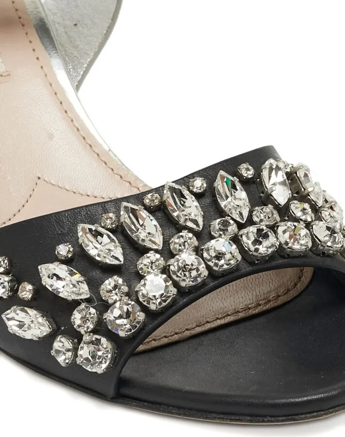 2024 70mm Crystal-Embellished Sandals - Image 5