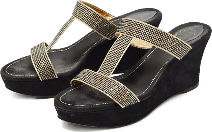 2024 85mm Crystal-Embellished Mules - Image 2