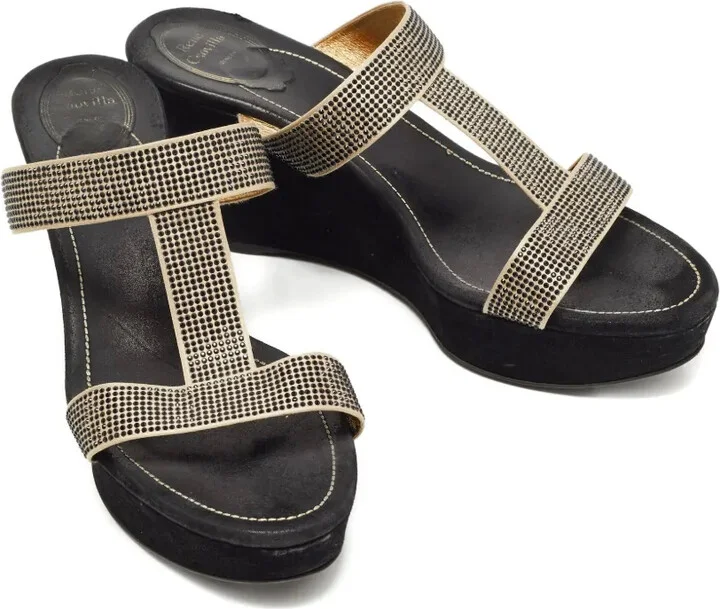 2024 85mm Crystal-Embellished Mules - Image 3
