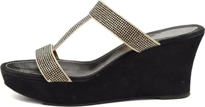 2024 85mm Crystal-Embellished Mules