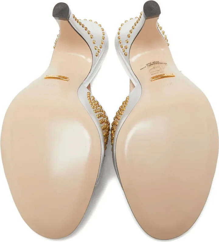 2024 90mm Embellished Sandals - Image 5