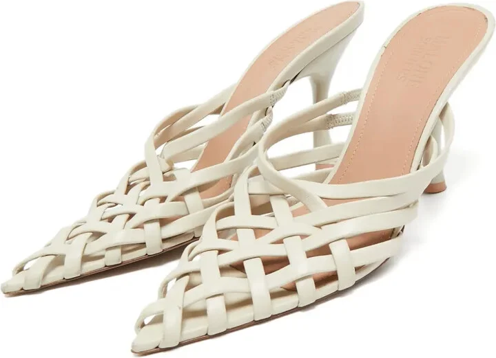 2024 90mm Woven Mules - Image 5
