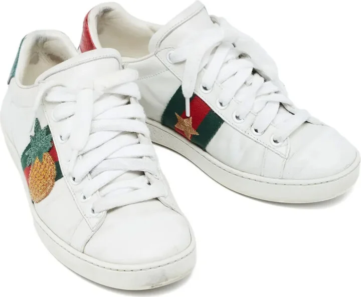 2024 Ace Ladybug Web-stripe sneakers - Image 2