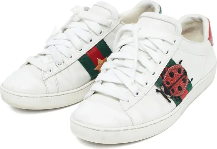 2024 Ace Ladybug Web-stripe sneakers - Image 4