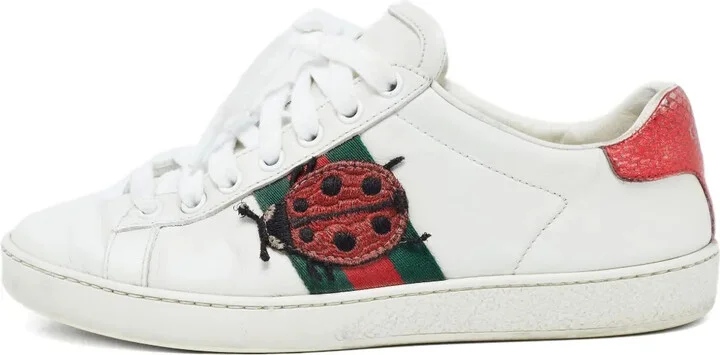 2024 Ace Ladybug Web-stripe sneakers
