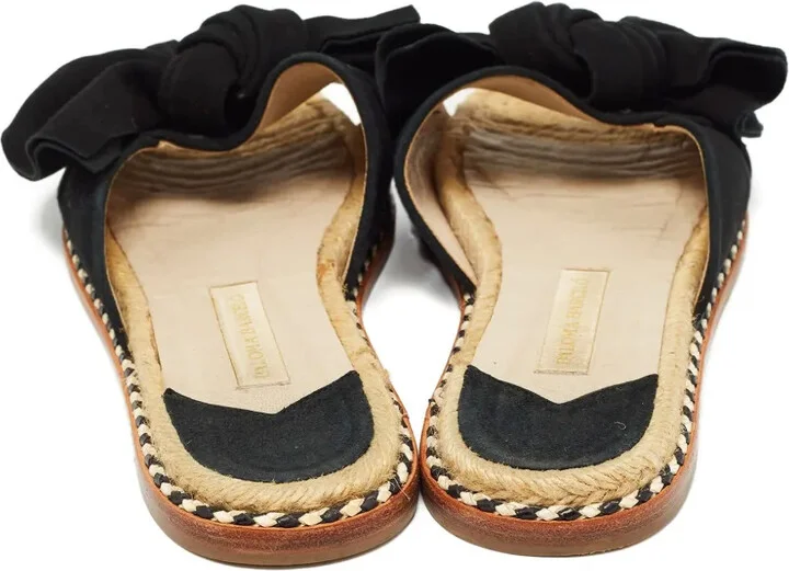 2024 Bow Suede Sandals - Image 3