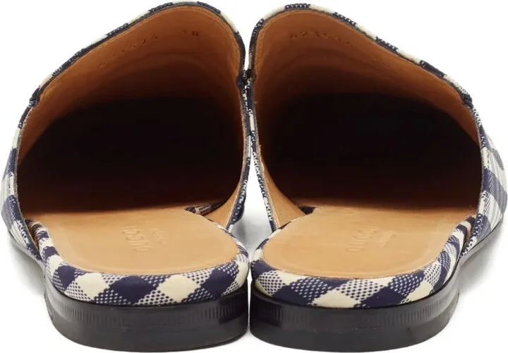 2024 Gingham Horsebit Mules - Image 3