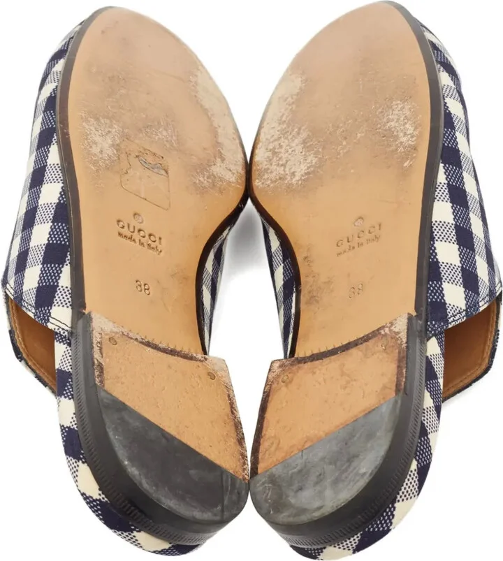 2024 Gingham Horsebit Mules - Image 4