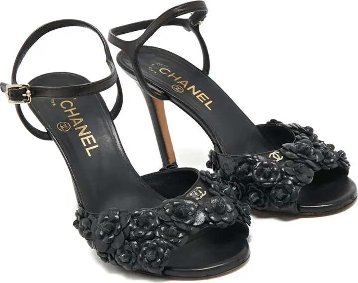 2024 Leather Flower Sandals - Image 2