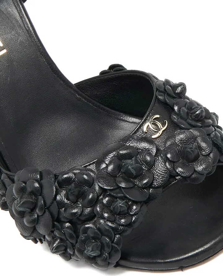 2024 Leather Flower Sandals - Image 5