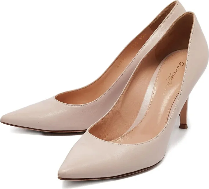 2024 Leather Pointed-Toe Pumps - Image 2